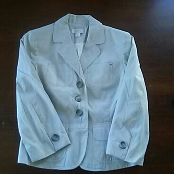 Ann Taylor LOFT striped blazer - Picture 2 of 5